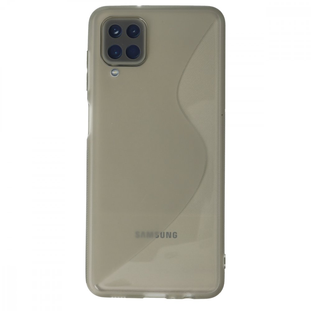 Newface Samsung Galaxy A22 Kılıf S Silikon - Gri