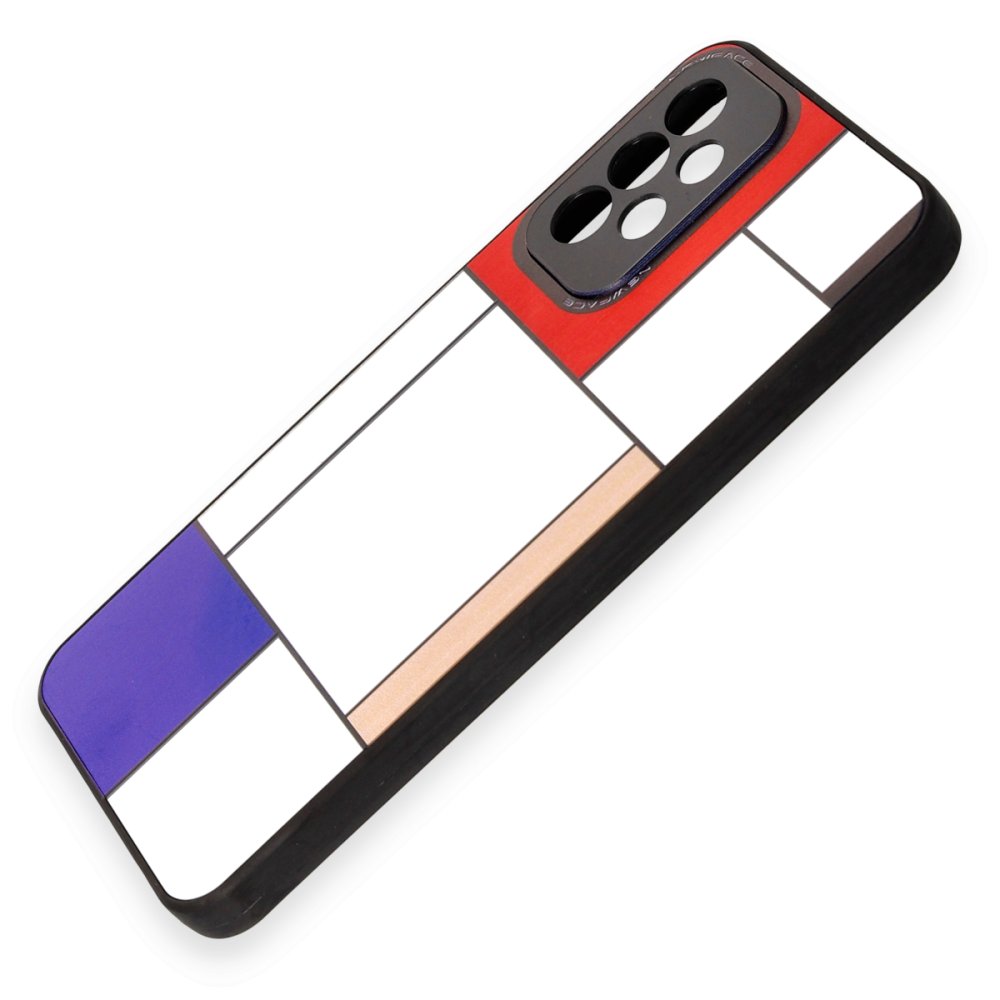 Newface Samsung Galaxy A23 4G Kılıf Mirror Desenli Kapak - Mirror - 9