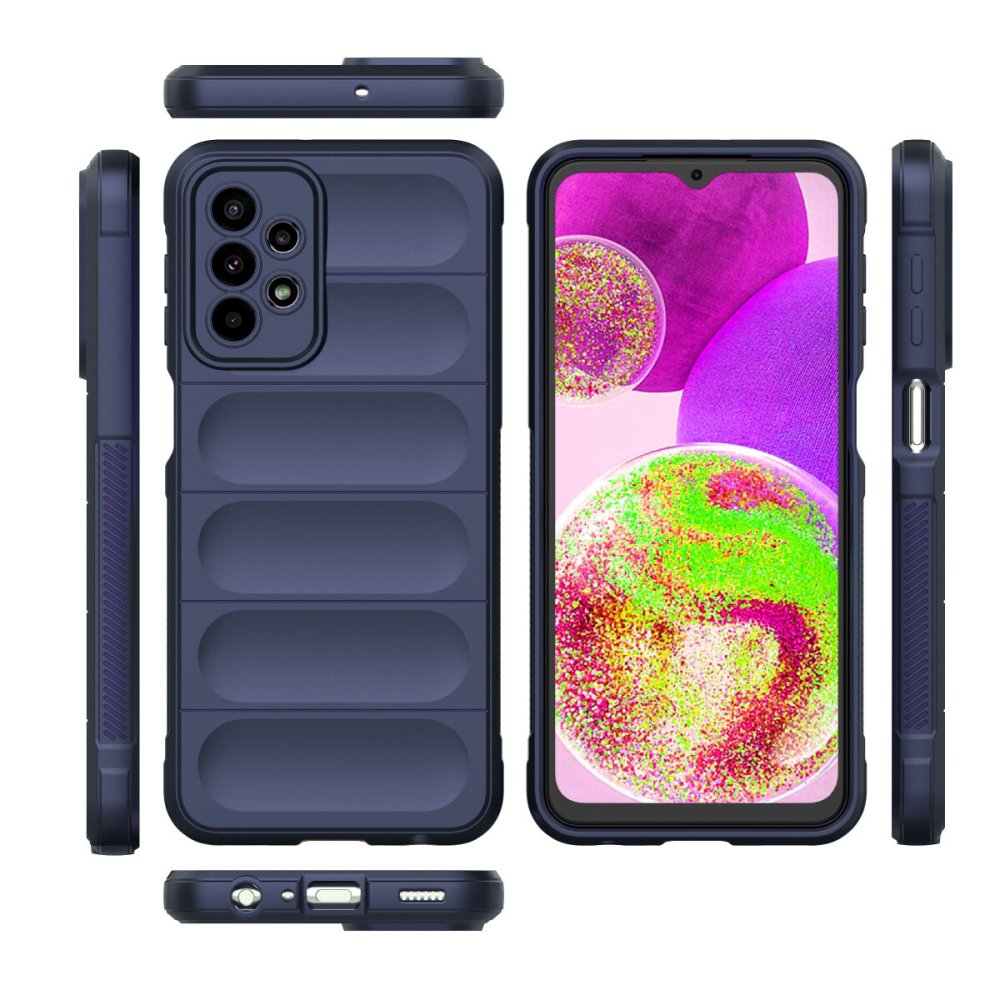 Newface Samsung Galaxy A23 4G Kılıf Optimum Silikon - Lacivert