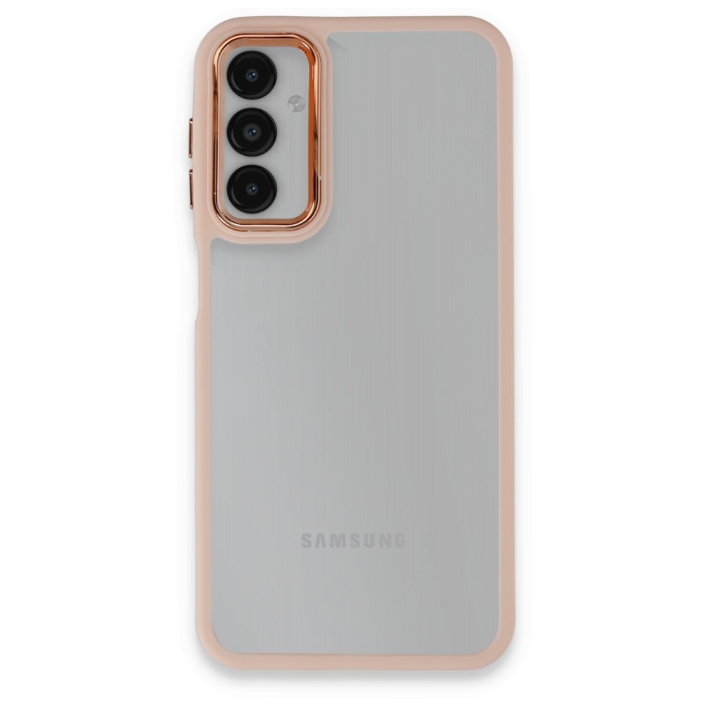 Newface Samsung Galaxy A24 4G Kılıf Dora Kapak - Pudra