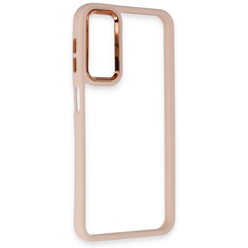 Newface Samsung Galaxy A24 4G Kılıf Dora Kapak - Pudra