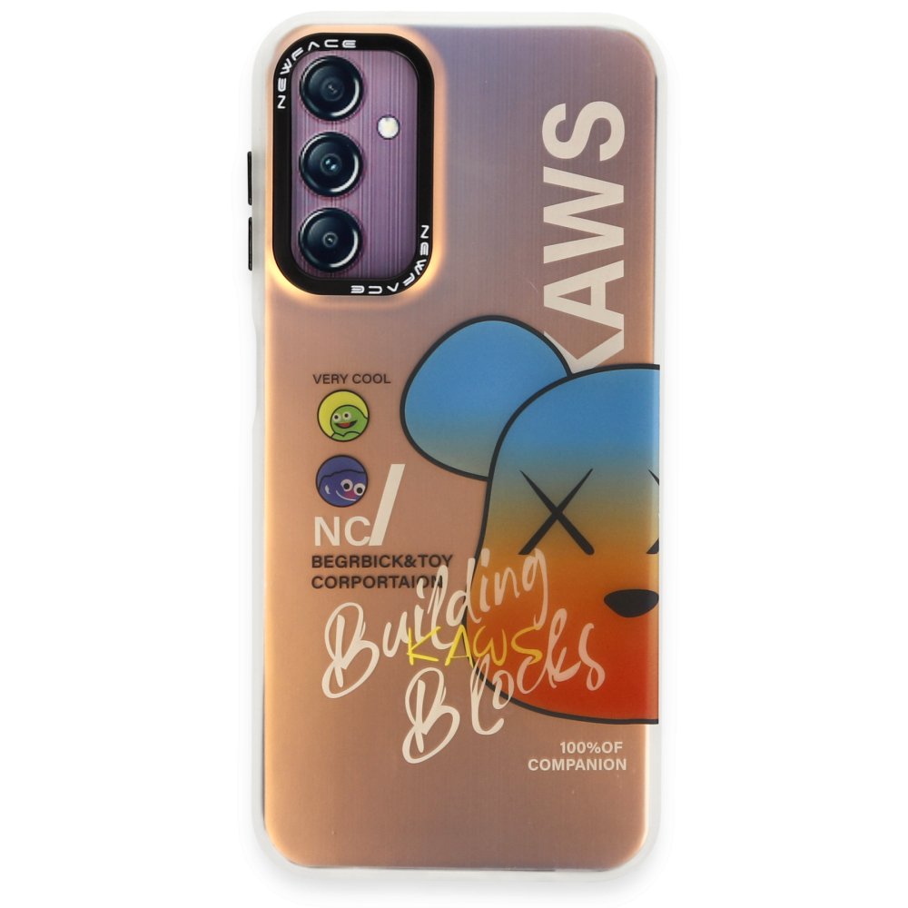 Newface Samsung Galaxy A24 4G Kılıf Estoril Desenli Kapak - Estoril - 6