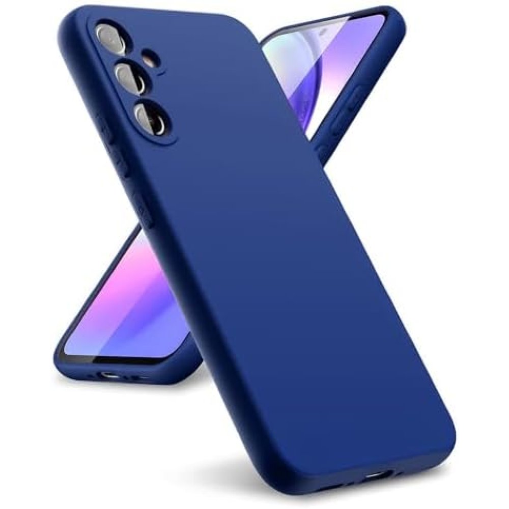 Newface Samsung Galaxy A24 4G Kılıf First Silikon - Lacivert