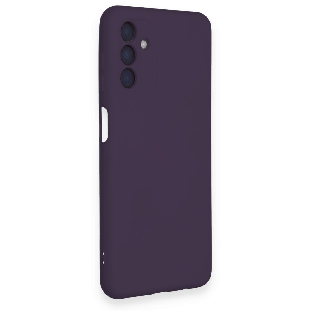 Newface Samsung Galaxy A24 4G Kılıf Nano içi Kadife Silikon - Mor