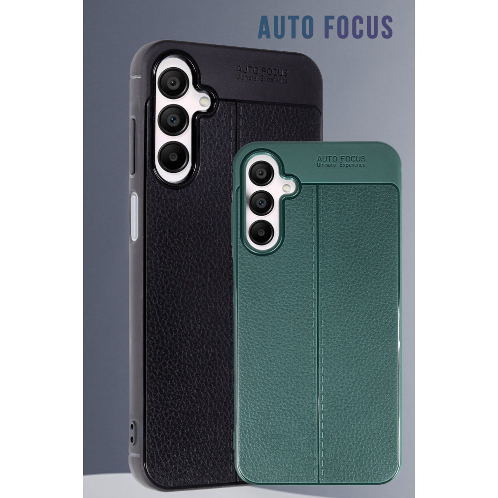 Newface Samsung Galaxy A25 5G Kılıf Auto Focus Kapak - Koyu Yeşil
