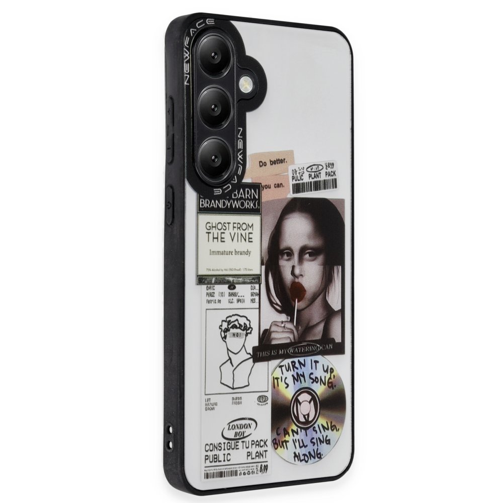 Newface Samsung Galaxy A25 5G Kılıf Mirror Desenli Kapak - Mirror - 2