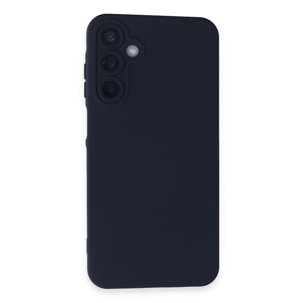Newface Samsung Galaxy A25 5G Kılıf Nano içi Kadife Silikon - Lacivert