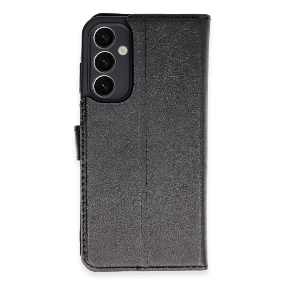 Newface Samsung Galaxy A25 5G Kılıf Trend S Plus Kapaklı Kılıf - Siyah