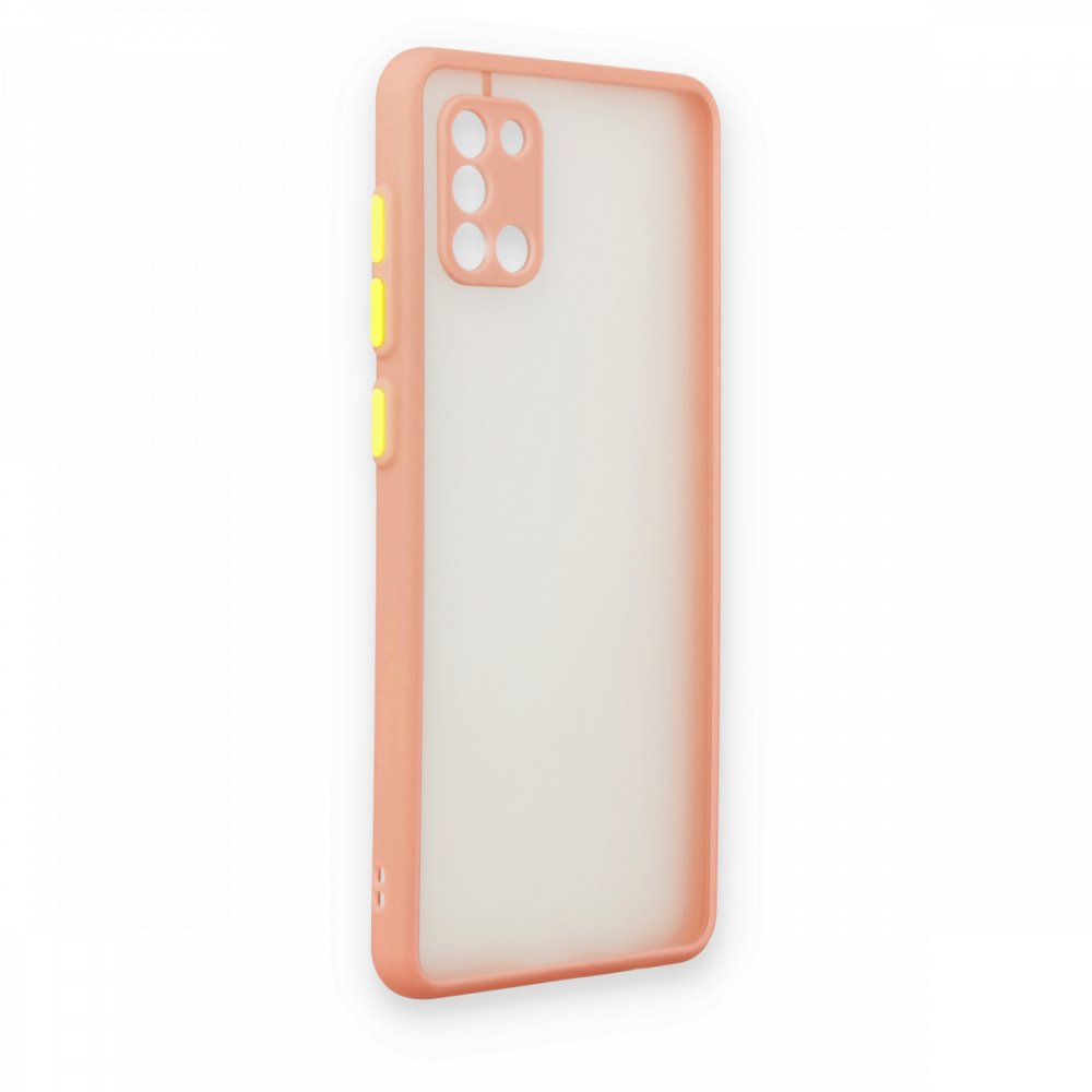 Newface Samsung Galaxy A31 Kılıf Montreal Silikon Kapak - Pembe