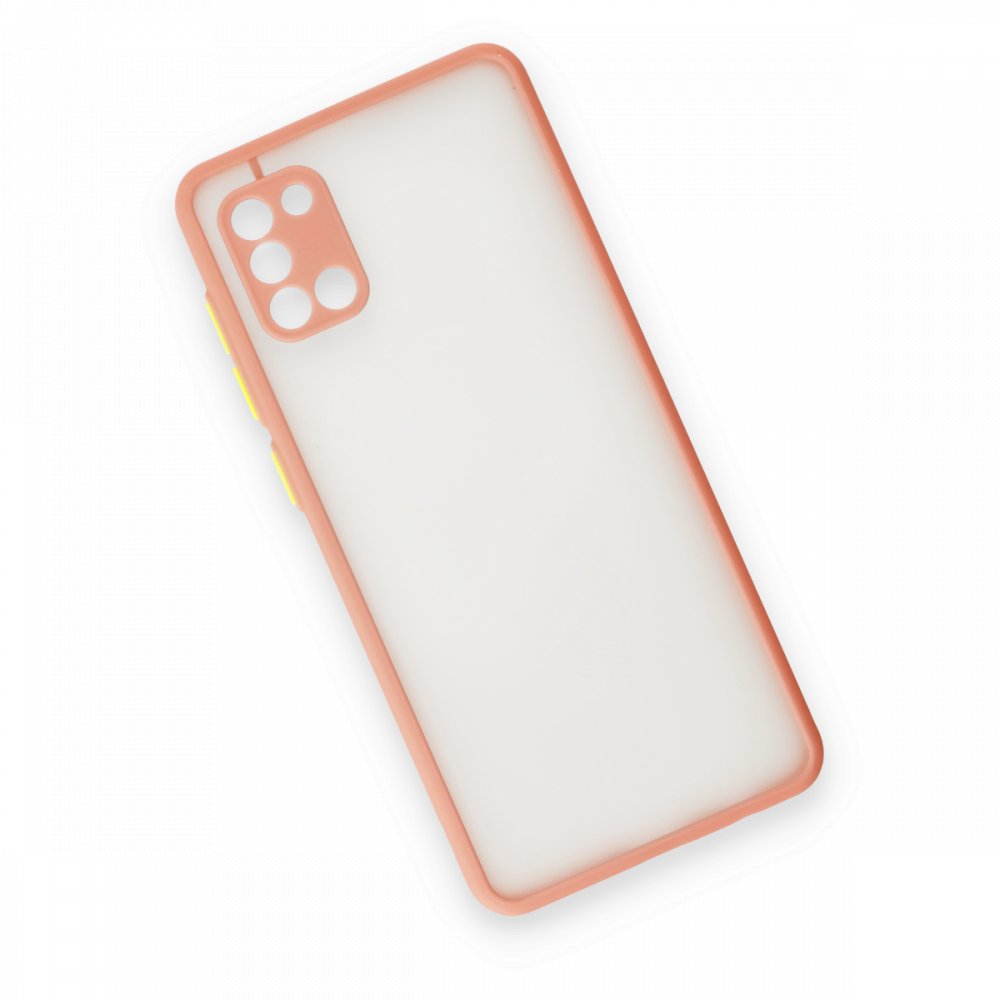 Newface Samsung Galaxy A31 Kılıf Montreal Silikon Kapak - Pembe
