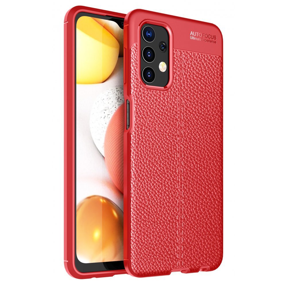 Newface Samsung Galaxy A32 5G Kılıf Auto Focus Kapak - Kırmızı