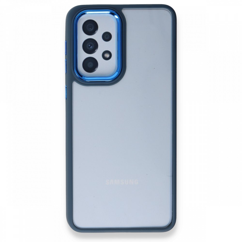 Newface Samsung Galaxy A32 Kılıf Dora Kapak - Mavi