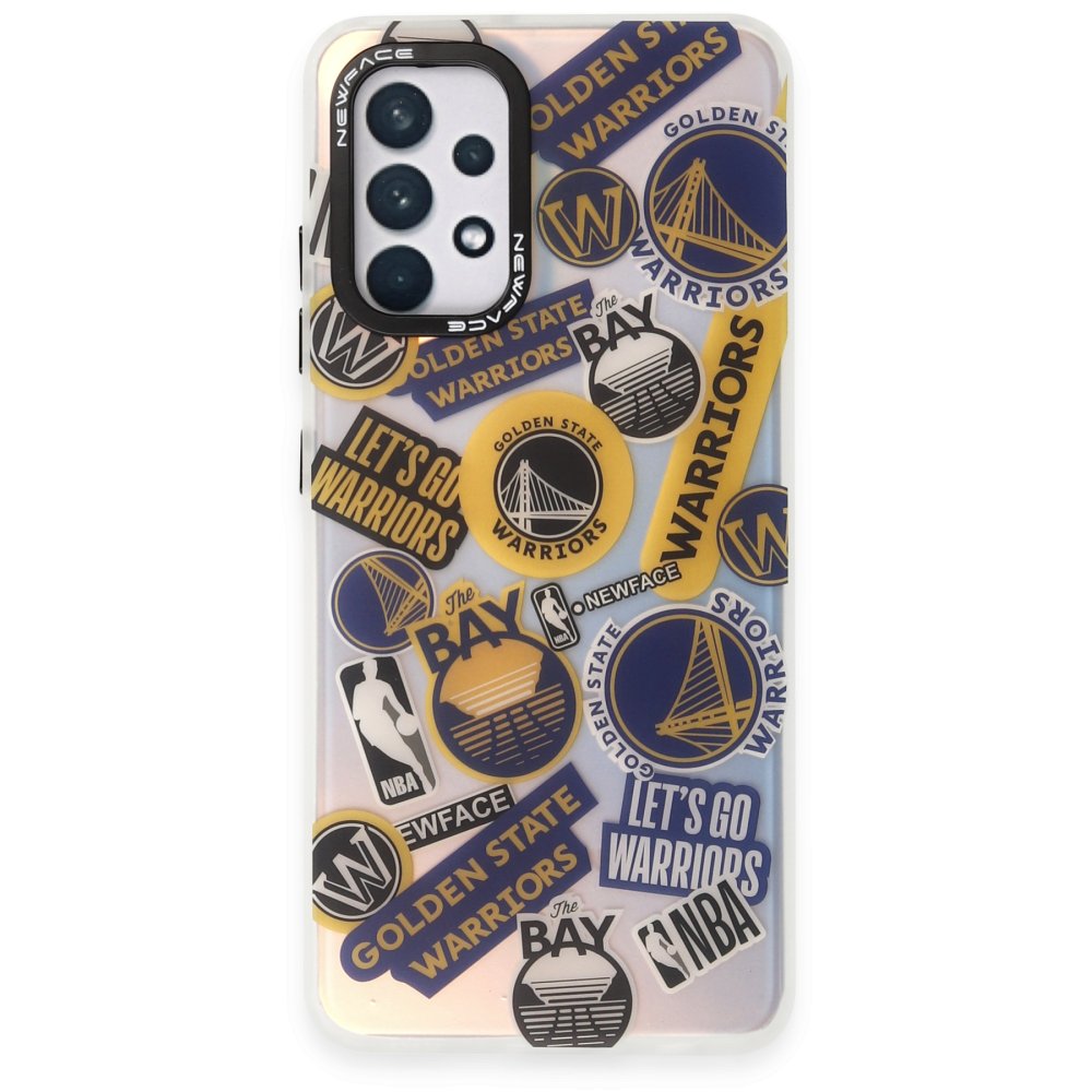 Newface Samsung Galaxy A32 Kılıf Estoril Desenli Kapak - Estoril - 13