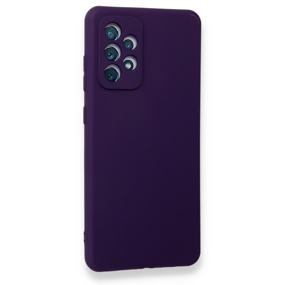 Newface Samsung Galaxy A32 Kılıf First Silikon - Mor