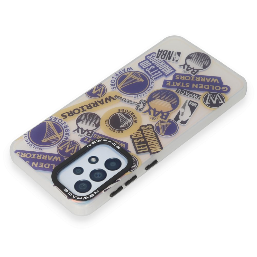 Newface Samsung Galaxy A33 5G Kılıf Estoril Desenli Kapak - Estoril - 13