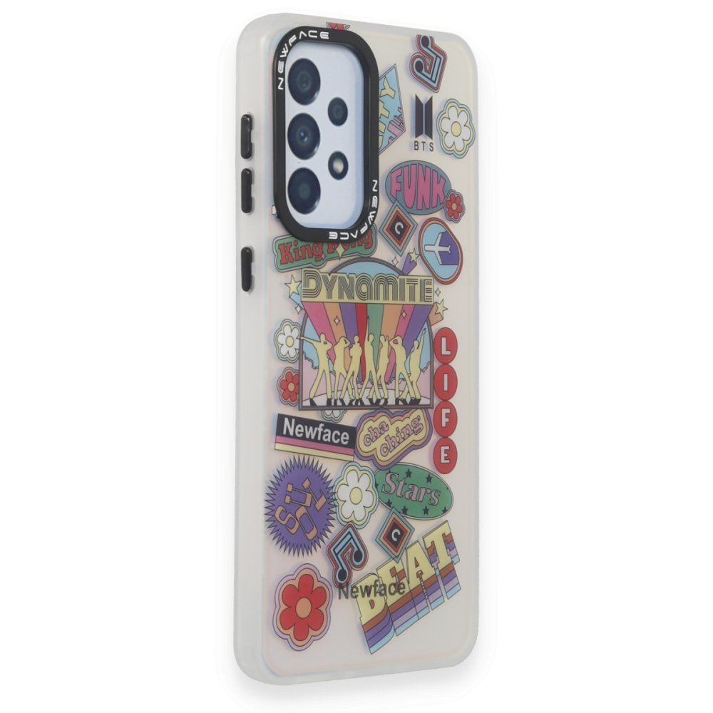 Newface Samsung Galaxy A33 5G Kılıf Estoril Desenli Kapak - Estoril - 14