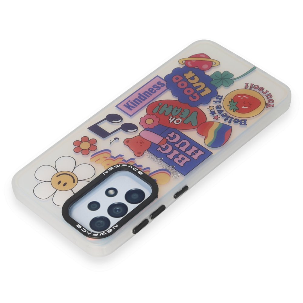 Newface Samsung Galaxy A33 5G Kılıf Estoril Desenli Kapak - Estoril - 15