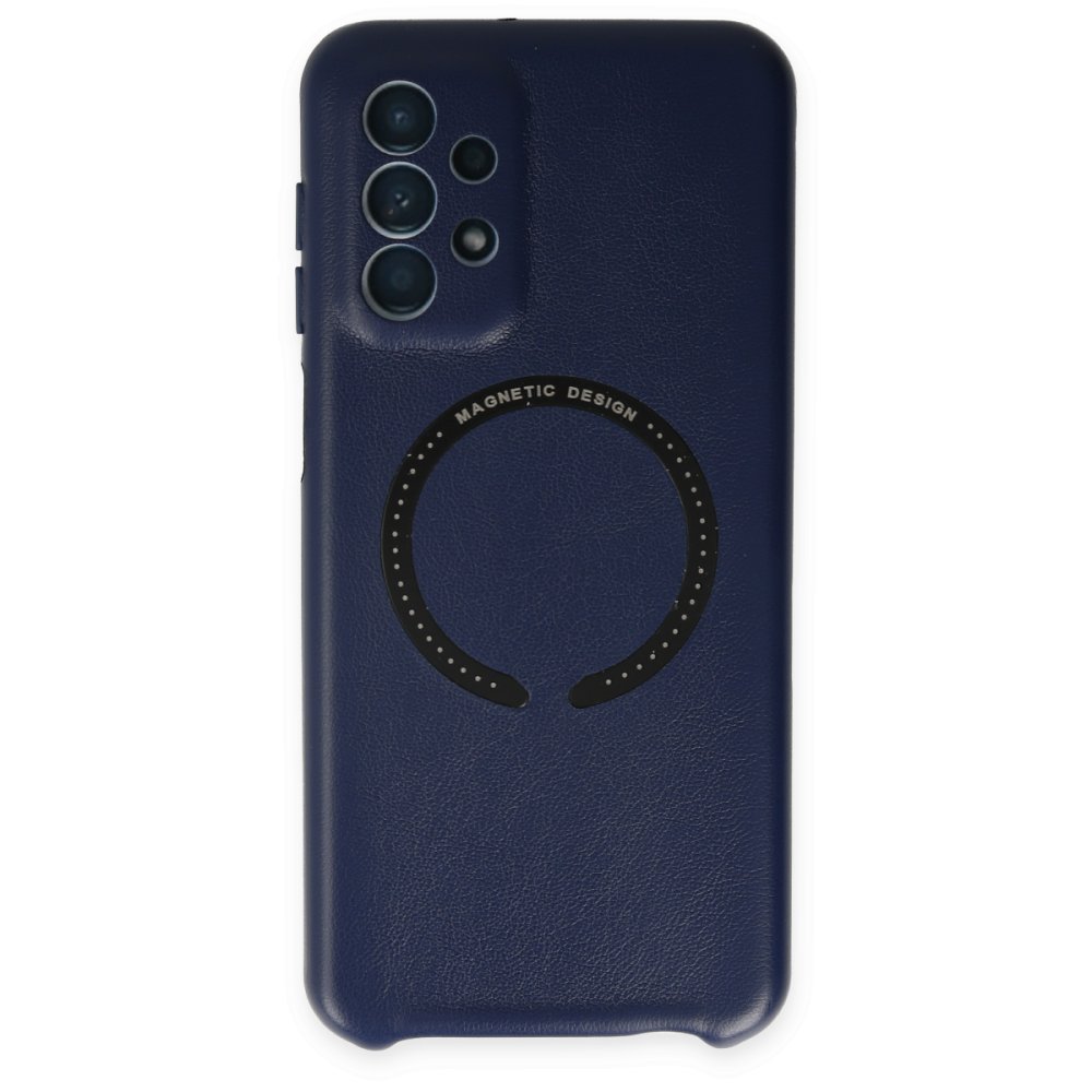 Newface Samsung Galaxy A33 5G Kılıf Hola Magneticsafe Kapak - Mavi