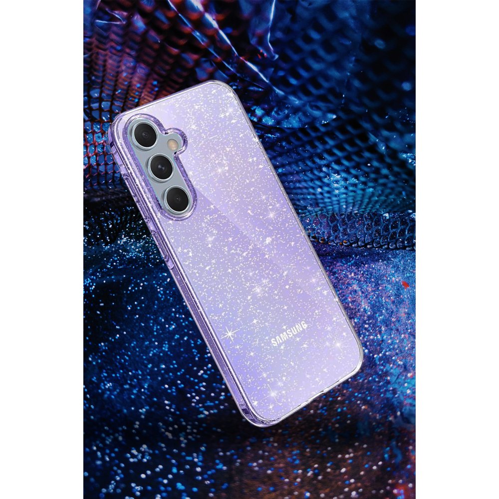 Newface Samsung Galaxy A34 5G Kılıf Glow Kapak - Mor