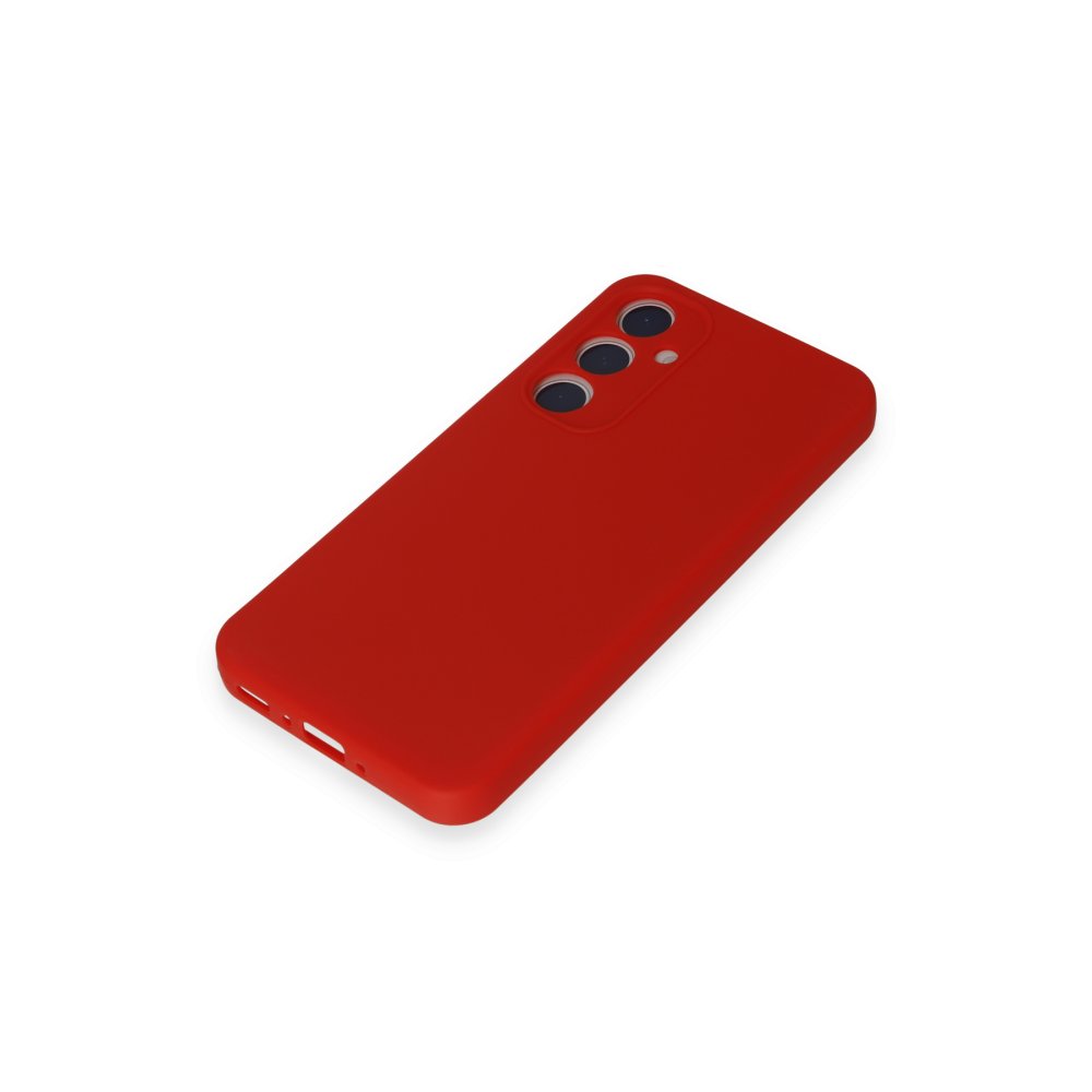 Newface Samsung Galaxy A35 5G Kılıf First Silikon - Kırmızı