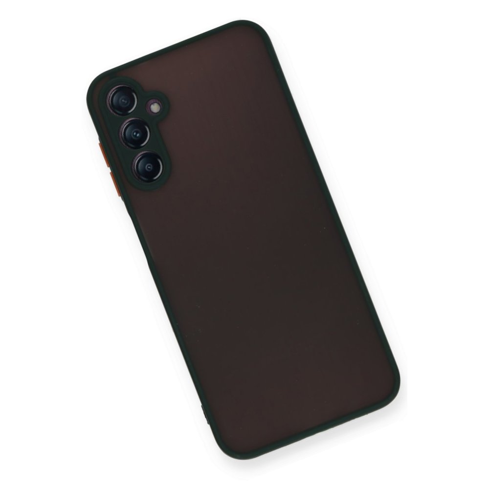 Newface Samsung Galaxy A35 5G Kılıf Montreal Silikon Kapak - Siyah