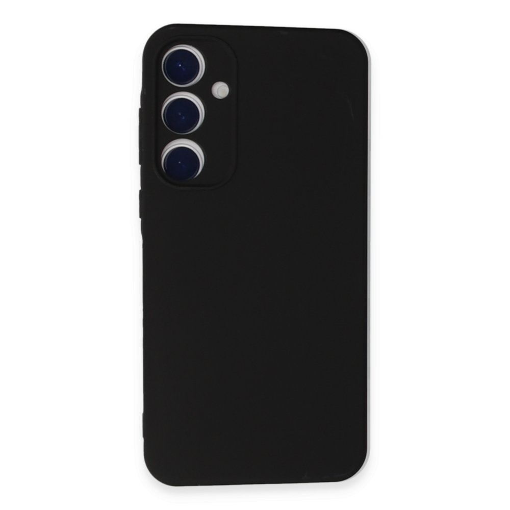 Newface Samsung Galaxy A35 5G Kılıf Nano içi Kadife Silikon - Siyah