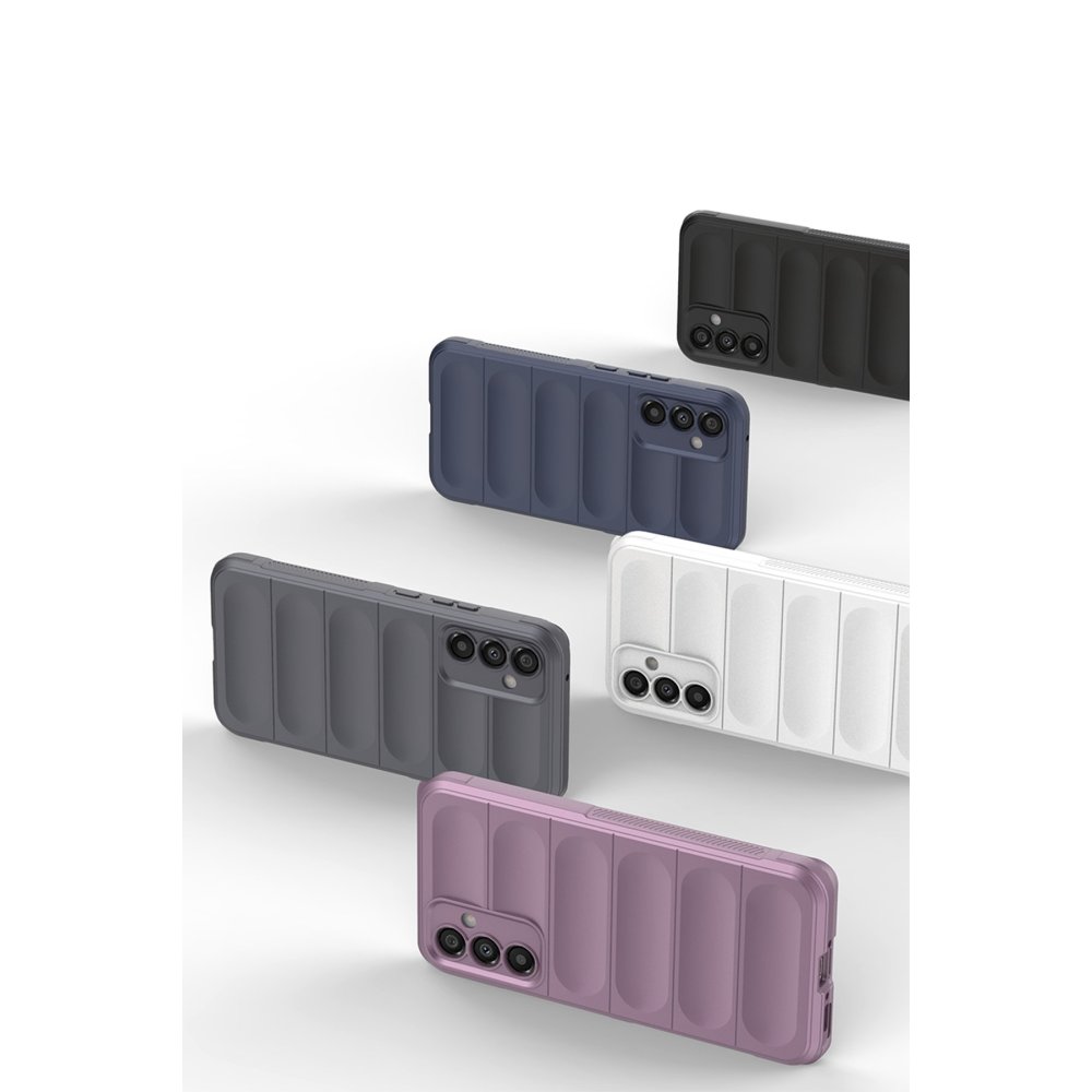 Newface Samsung Galaxy A35 5G Kılıf Optimum Silikon - Mor