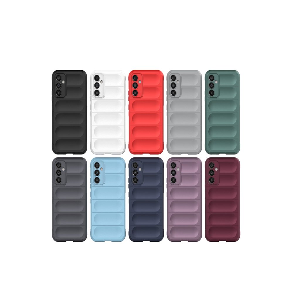 Newface Samsung Galaxy A35 5G Kılıf Optimum Silikon - Mor