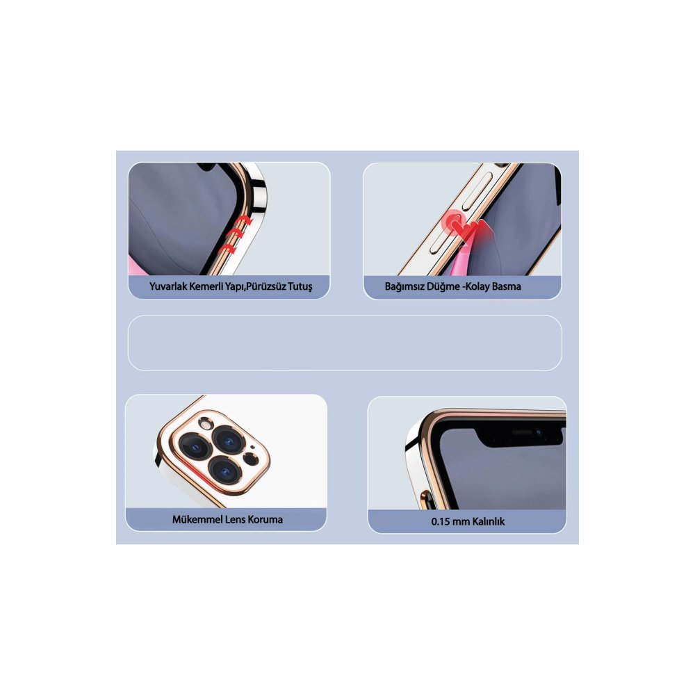 Newface Samsung Galaxy A35 5G Kılıf Volet Silikon - Açık Yeşil