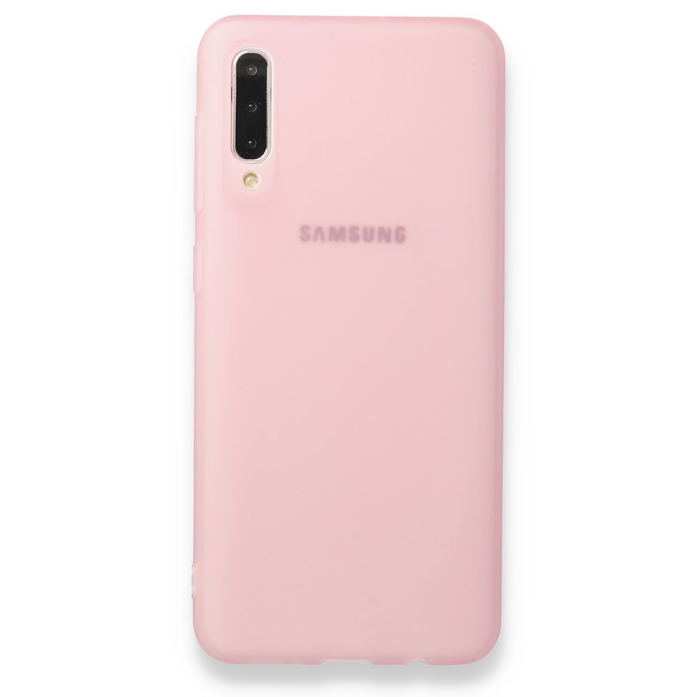 Newface Samsung Galaxy A50 Kılıf Hopi Silikon - Pembe