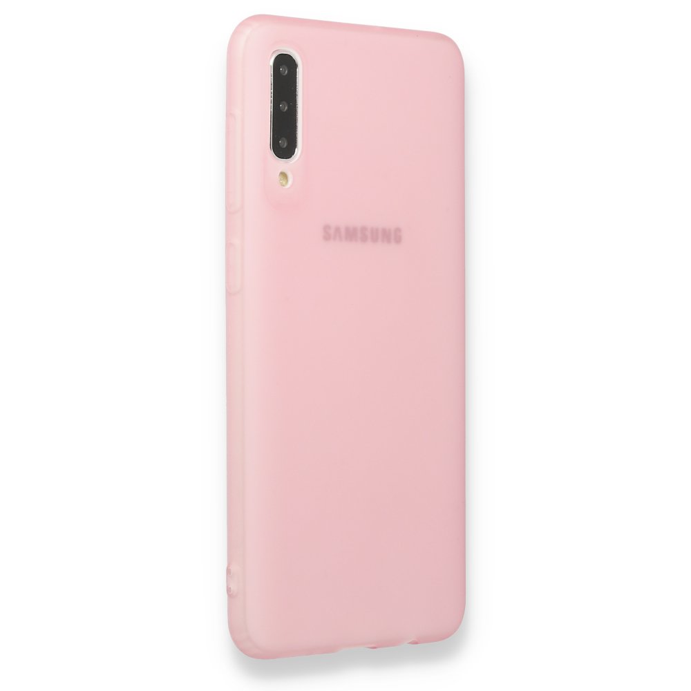Newface Samsung Galaxy A50S Kılıf Hopi Silikon - Pembe