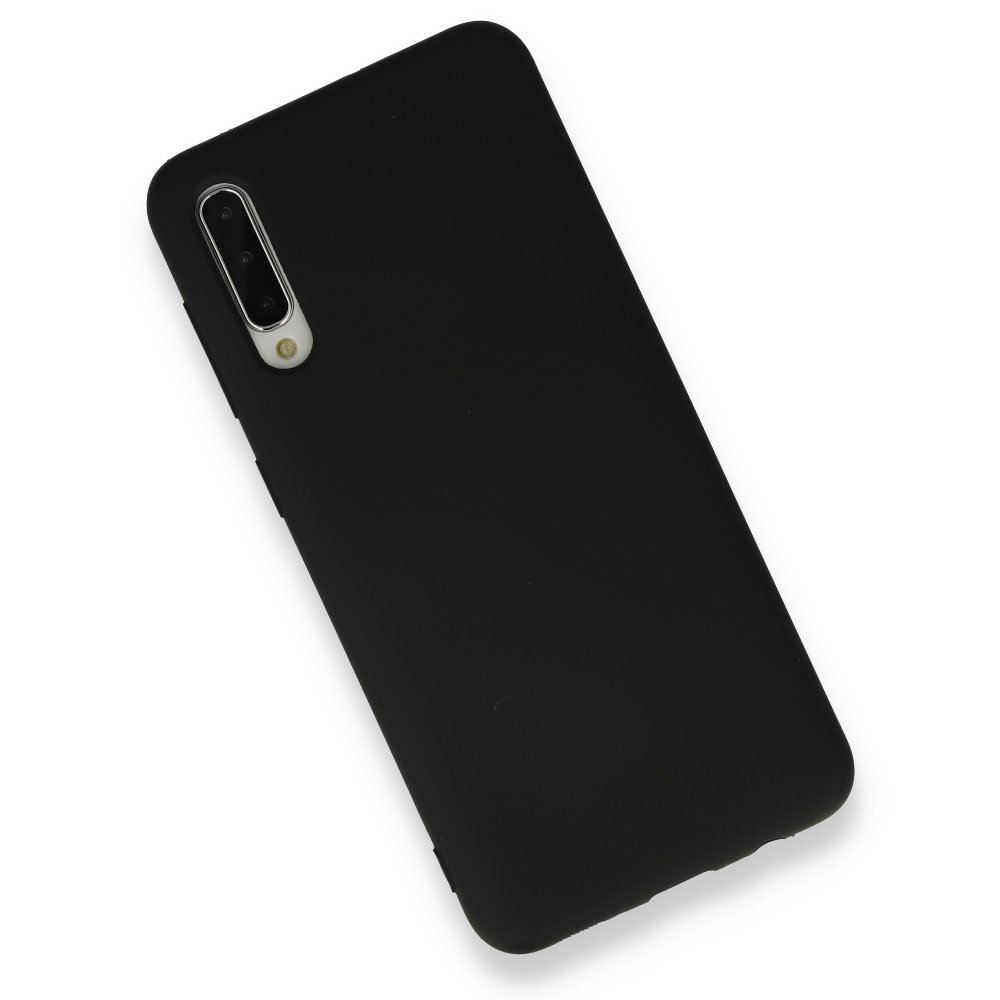 Newface Samsung Galaxy A50 Kılıf Nano içi Kadife  Silikon - Siyah