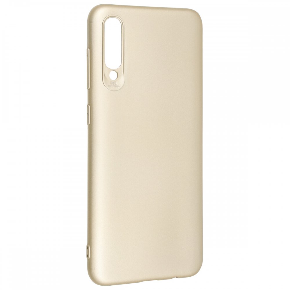 Newface Samsung Galaxy A50S Kılıf First Silikon - Gold