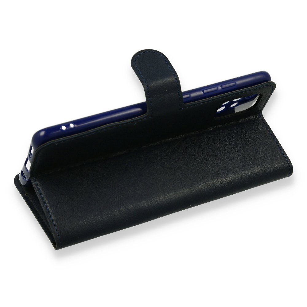 Newface Samsung Galaxy A51 Kılıf Trend S Plus Kapaklı Kılıf - Lacivert