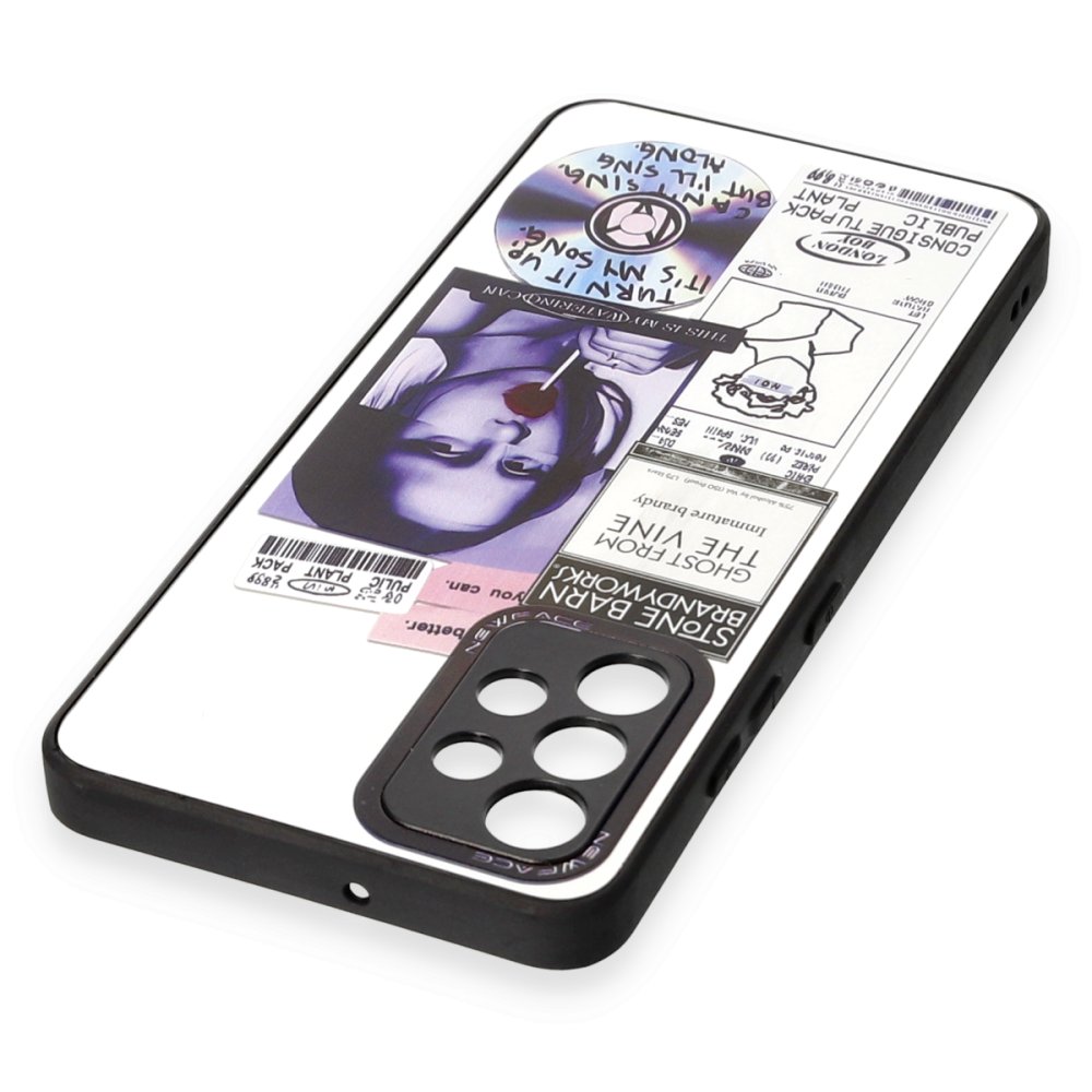 Newface Samsung Galaxy A52 Kılıf Mirror Desenli Kapak - Mirror - 2
