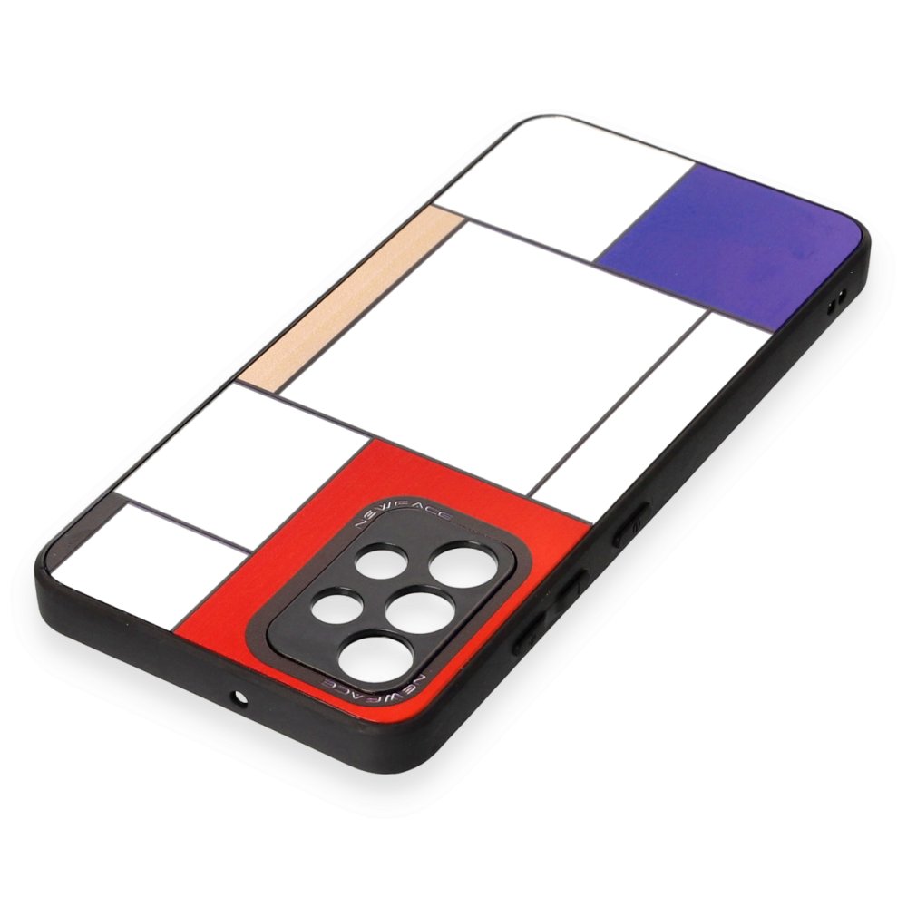 Newface Samsung Galaxy A52 Kılıf Mirror Desenli Kapak - Mirror - 9