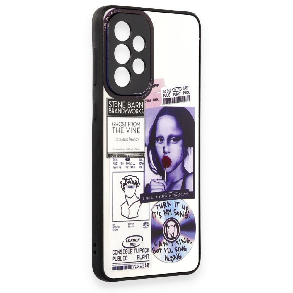 Newface Samsung Galaxy A53 5G Kılıf Mirror Desenli Kapak - Mirror - 2