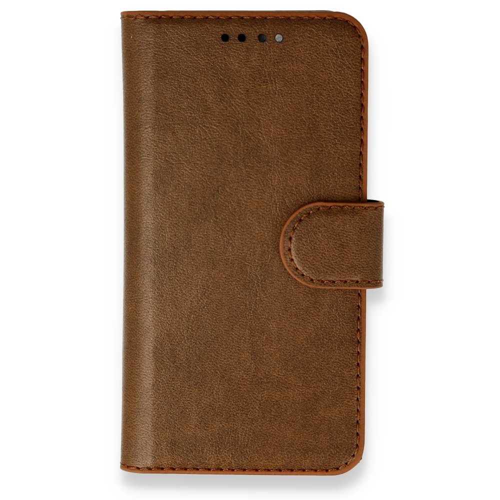 Newface Samsung Galaxy A53 5G Kılıf Trend S Plus Kapaklı Kılıf - Taba