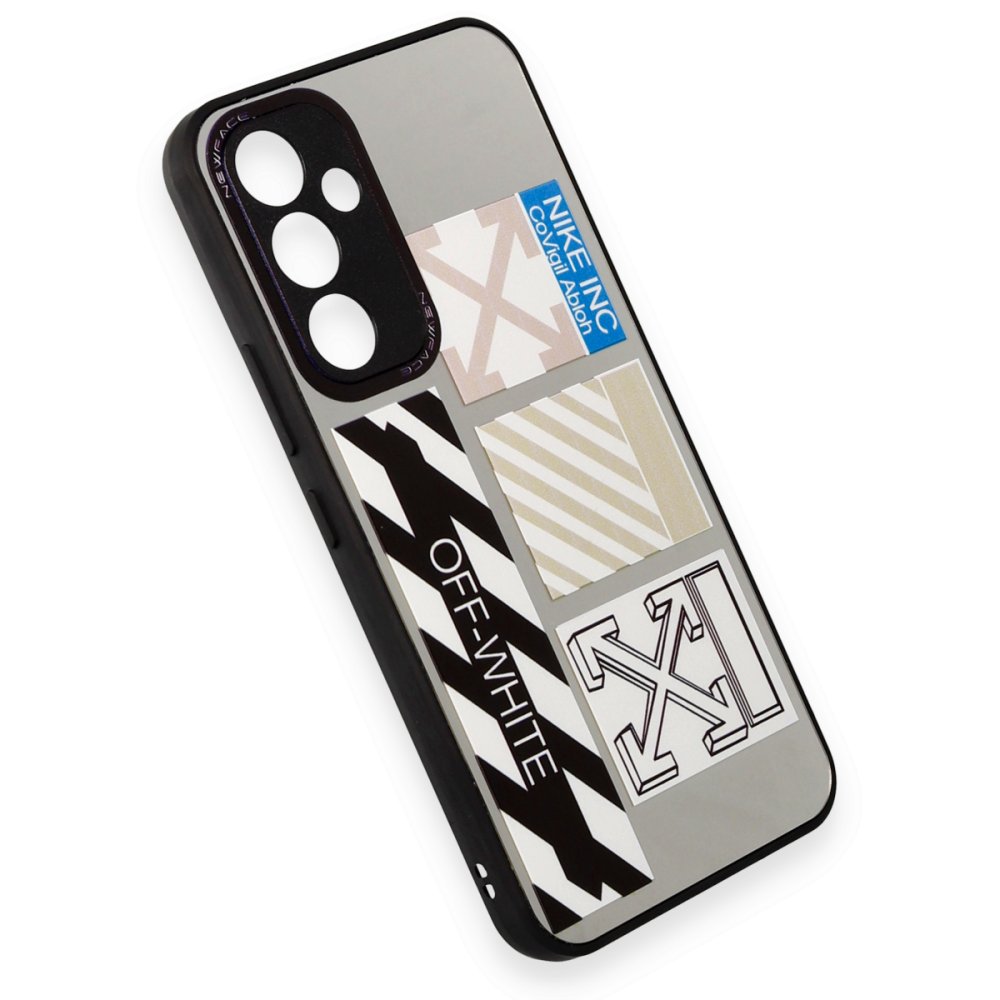 Newface Samsung Galaxy A54 5G Kılıf Mirror Desenli Kapak - Mirror - 6