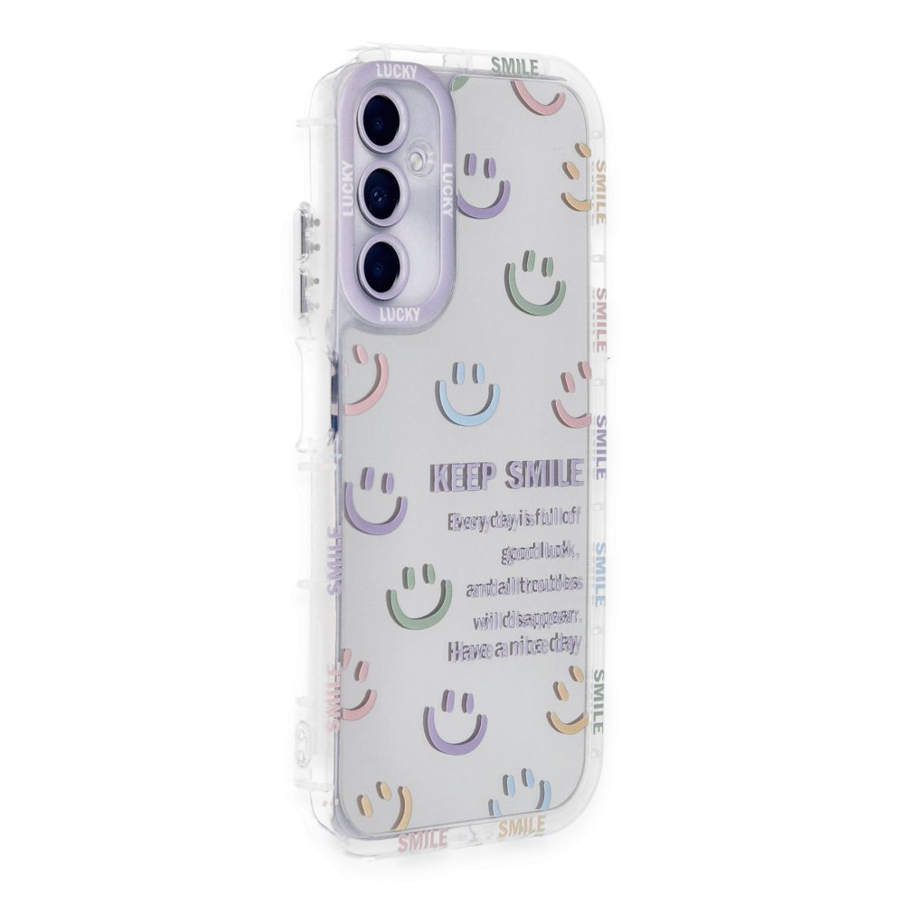Newface Samsung Galaxy A54 5G Kılıf Reflexion Desenli Kapak - Desen 2