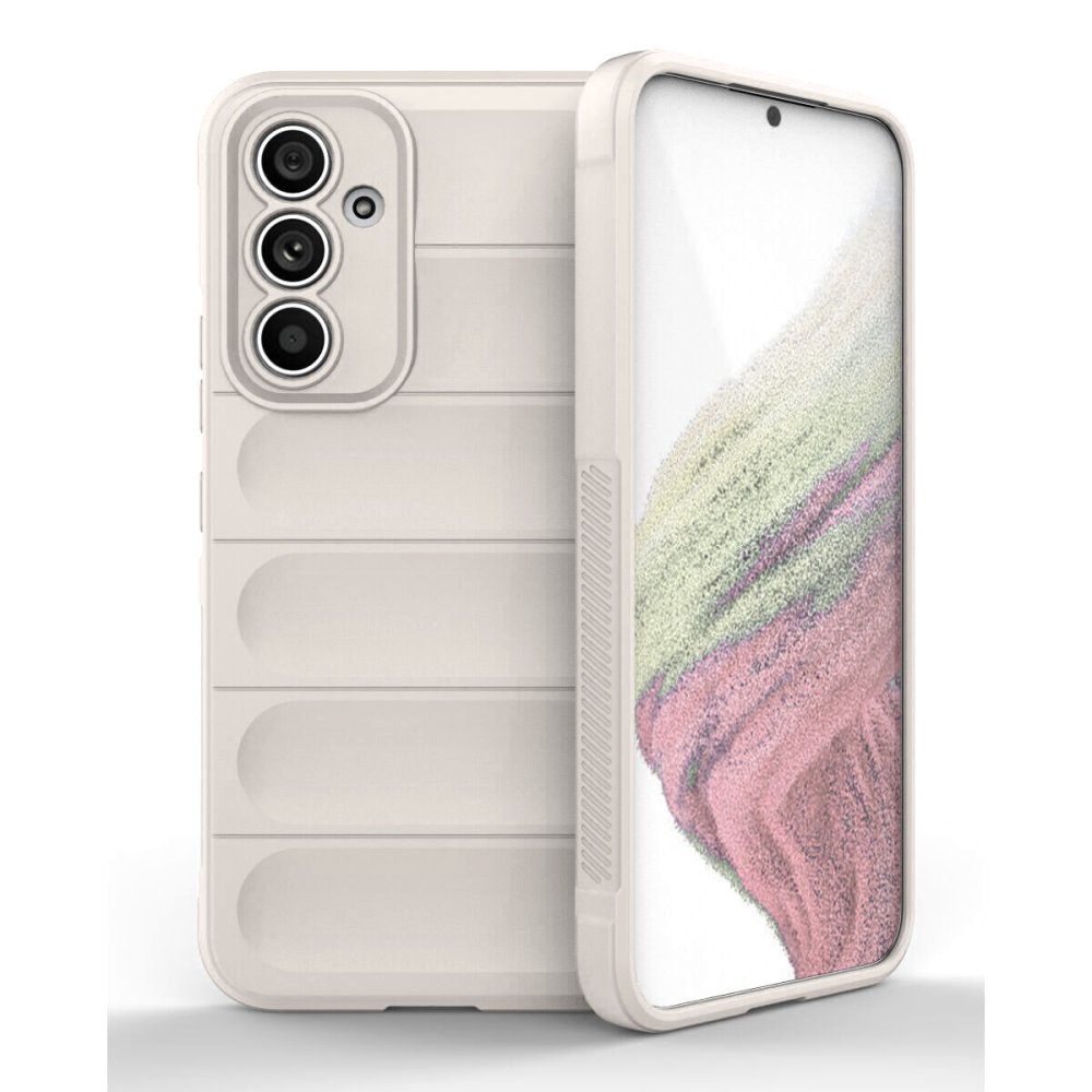 Newface Samsung Galaxy A54 5G Kılıf Optimum Silikon - Krem
