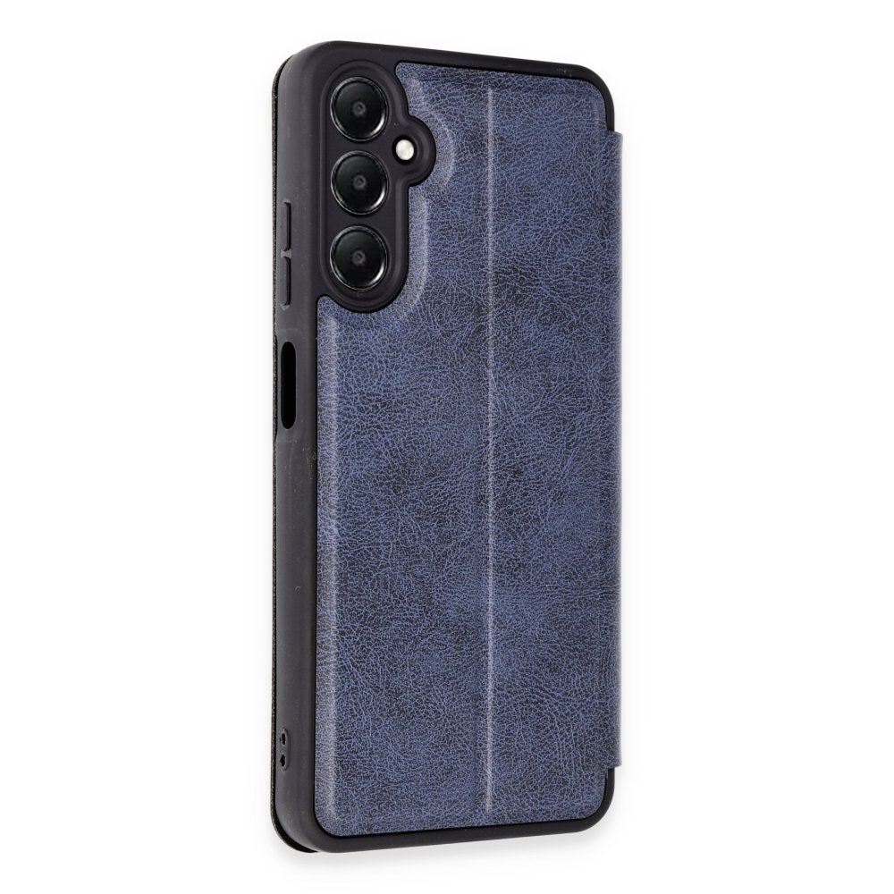 Newface Samsung Galaxy A55 5G Kılıf Flip Cover - Lacivert