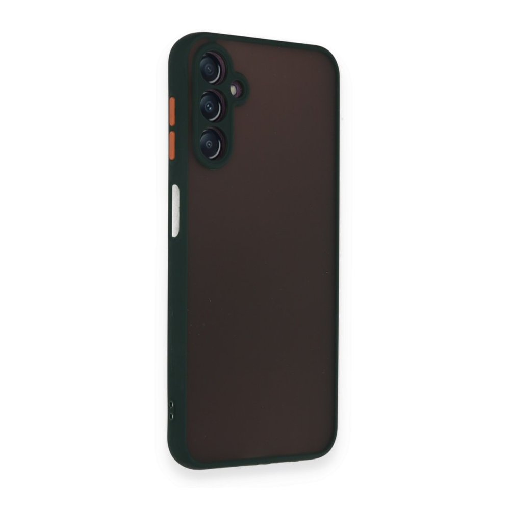 Newface Samsung Galaxy A55 5G Kılıf Montreal Silikon Kapak - Yeşil