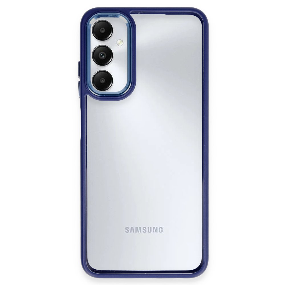 Newface Samsung Galaxy A55 5G Kılıf Power Silikon - Lacivert