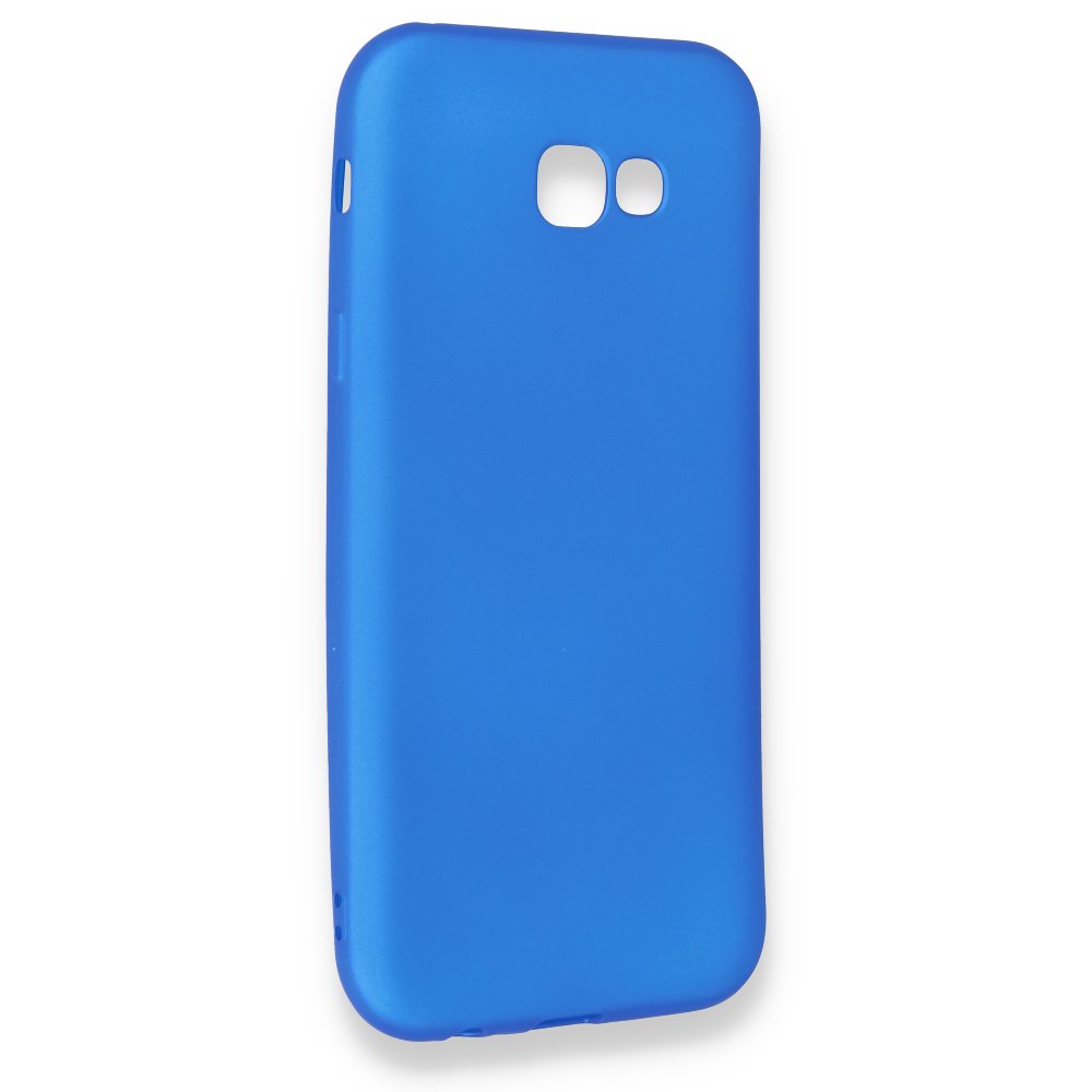 Newface Samsung Galaxy A7 2017 / A720 Kılıf First Silikon - Mavi