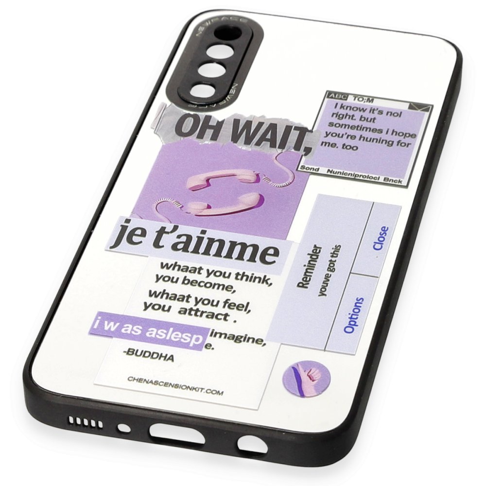 Newface Samsung Galaxy A70 Kılıf Mirror Desenli Kapak - Mirror - 4