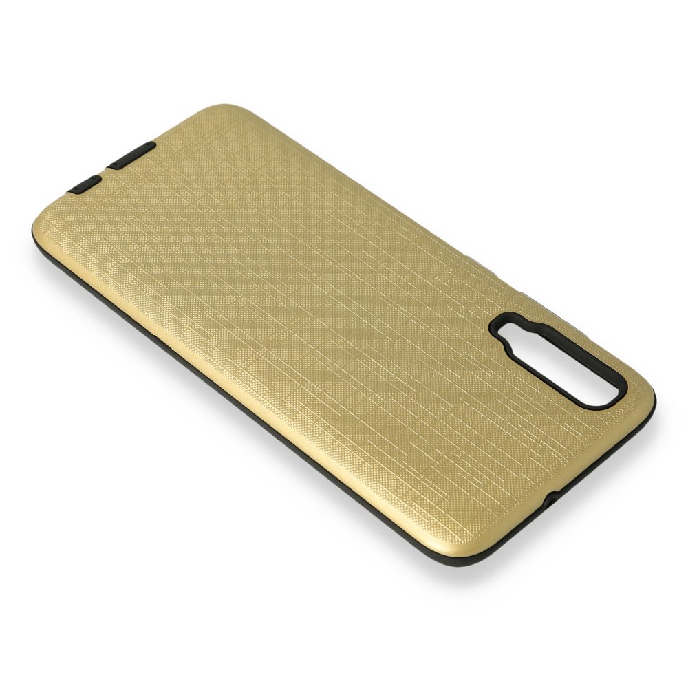 Newface Samsung Galaxy A70 Kılıf YouYou Silikon Kapak - Gold