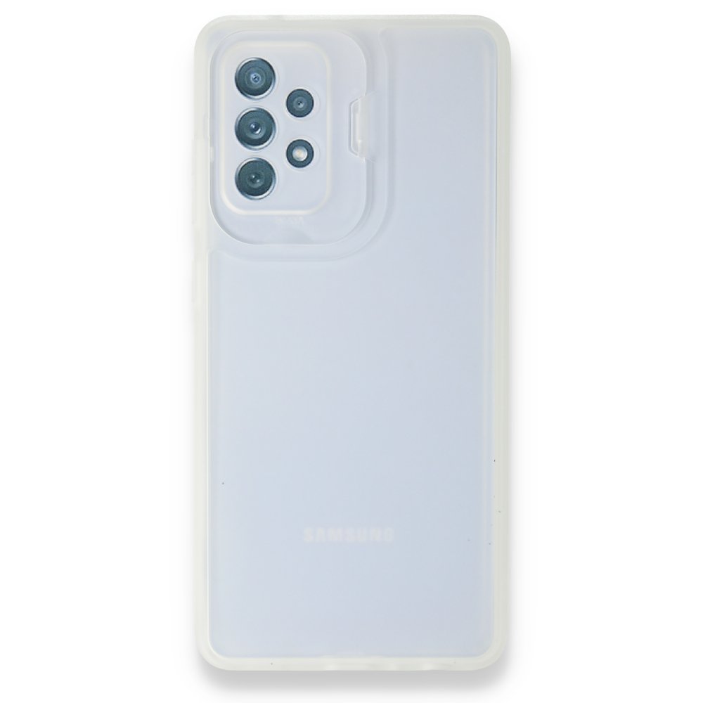Newface Samsung Galaxy A72 Kılıf Jumbo Silikon - Şeffaf