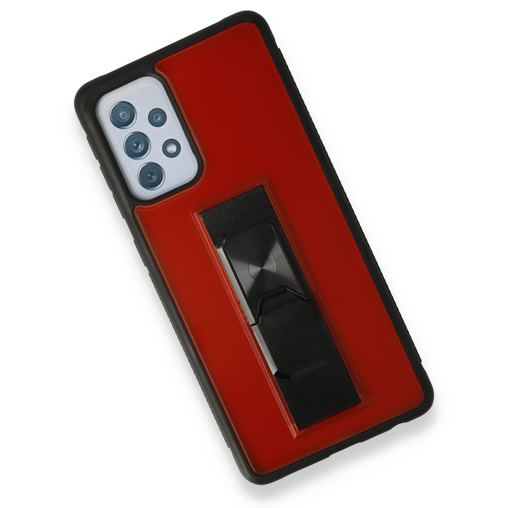 Newface Samsung Galaxy A72 Kılıf Toronto Silikon - Kırmızı