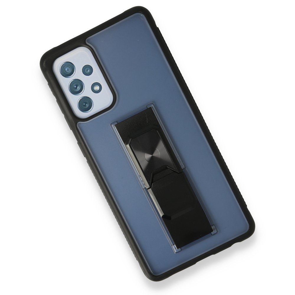 Newface Samsung Galaxy A72 Kılıf Toronto Silikon - Mavi